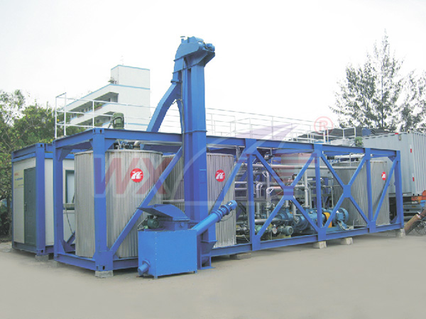 深圳想真科技20吨移动一体式改性沥青设备